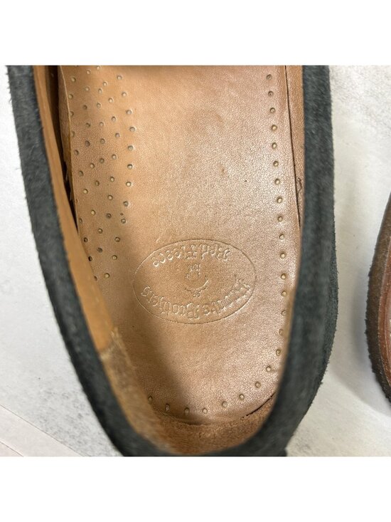Brooks Brothers Suede Leather Crepe Soles Penny Loafers - Men\'s Size 10 - Green main image 10